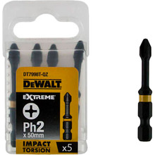 Набор бит DEWALT IMPACT TORSION EXTREME Ph2 50 мм (DT7998T)