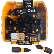 Набор бит DEWALT IMPACT Torsion Tic Tac Pz2 25 мм (DT70556T)