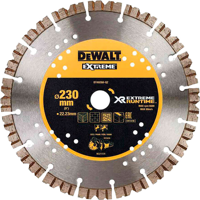 Диск алмазный DEWALT DT40260