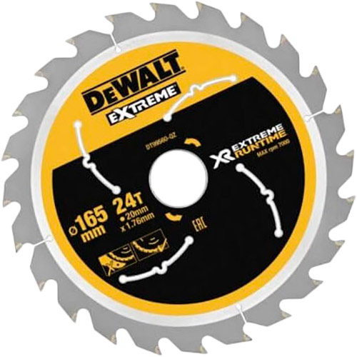 Пиляльний диск DEWALT XR DT99560