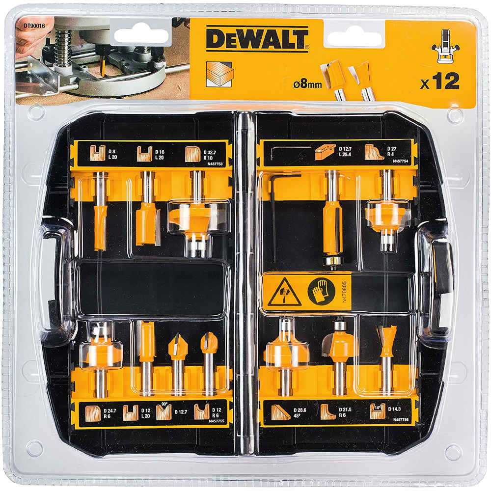 Набор фрез DEWALT DT90016