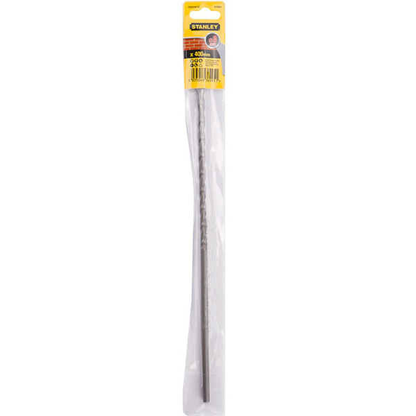 

Cверлo по кирпичу STANLEY d=10мм, 400x230мм. (STA53170), Cверлo по кирпичу d=10мм, 400x230мм.