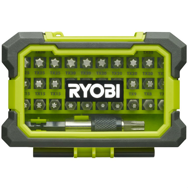 

Набор бит RYOBI RAK32TSD 32 шт (5132002792), Набор бит RAK32TSD Torx, 32ед