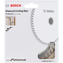 Отрезной диск BOSCH алмазный ECO Univ.Turbo 125-22.23 (2.608.615.037)