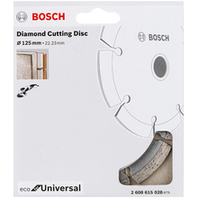 Отрезной диск BOSCH алмазный ECO Universal 125-22.23 (2.608.615.028)