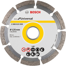 Отрезной диск BOSCH алмазный ECO Universal 125-22.23 (2.608.615.028)