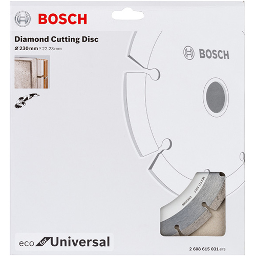 Отрезной диск по бетону BOSCH ECO Universal 230-22.23 (2.608.615.031) Тип отрезной диск по бетону/камню