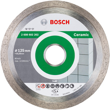 Відрізний диск BOSCH алмазний Standard for Ceramic 125-22.2 (2.608.602.202)
