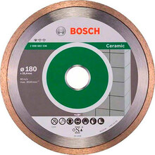 Отрезной диск BOSCH алмазный Standard for Ceramic 180-25.4 (2.608.602.536)