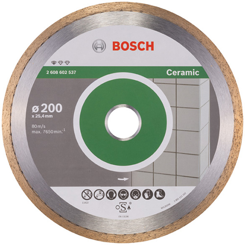 Відрізний диск BOSCH Standard for Ceramic 200-25.4 (2.608.602.537)