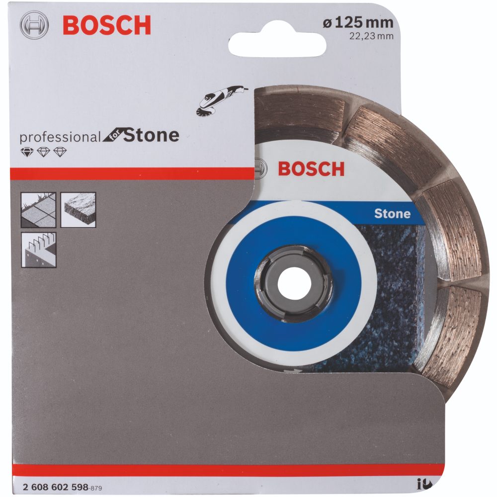 Відрізний диск по бетону BOSCH Standard for Stone 125-22.23 (2.608.602.598) Тип відрізний диск по бетону/каменю