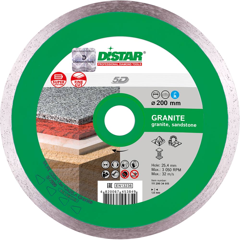 

Круг алмазный DISTAR Corona 1A1R 125 Granite (2973), Круг алмазный Corona (1A1R) - 125 Granite