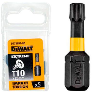 Набір біт DEWALT IMPACT TORSION 5 шт (DT7379T)