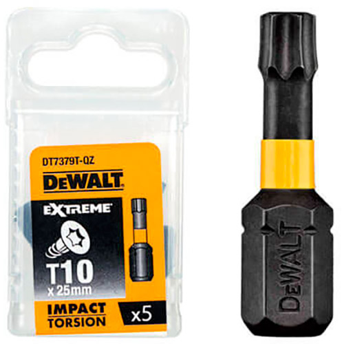 Набір біт DEWALT IMPACT TORSION 5 шт (DT7397T)