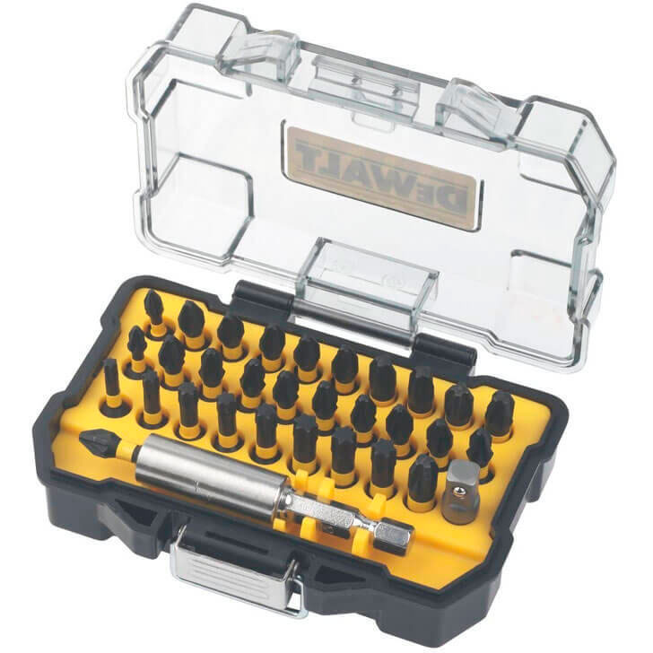 

Набор бит DEWALT ITE, Phillips, Pozidriv, Torx 32 шт (DT70560T), Набір біт ITE, Phillips, Pozidriv, Torx 32 шт