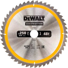 Диск пильный DEWALT CONSTRUCTION 250 х 30 мм (DT1957)