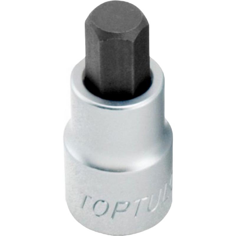 

Головка с насадкой TOPTUL HEX 10 mm 55mm 1/2" (BCDA1610), Головка з насадкою HEX 10 mm 55mm 1/2"