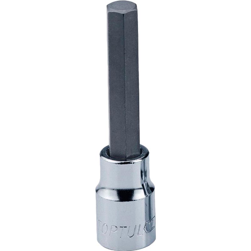 

Головка с насадкой TOPTUL HEX 8 mm 100mm 1/2 " (BCEA1608), Головка з насадкою HEX 8 mm 100mm 1/2 "