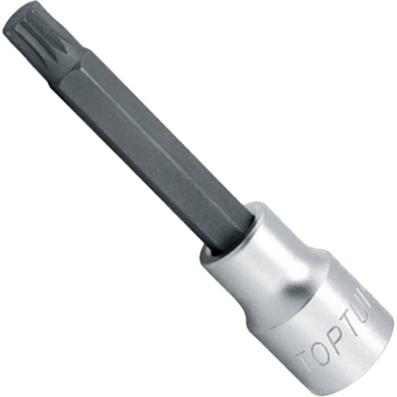 

Головка с насадкой TOPTUL SPLINE M14 L 100 mm 1/2" (BCJD1614), Головка з насадкою SPLINE M14 L100mm 1/2"