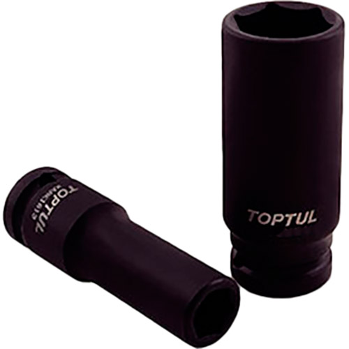 

Головка торцевая ударная TOPTUL 1/2" 30 мм (KABE1630), Головка торцева ударна довга 1/2" 30мм