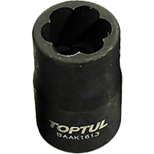 

Головка для поврежденных гаек TOPTUL 1/2 "14мм (BAAK1614), Головка для пошкоджених гайок 1/2 "14мм