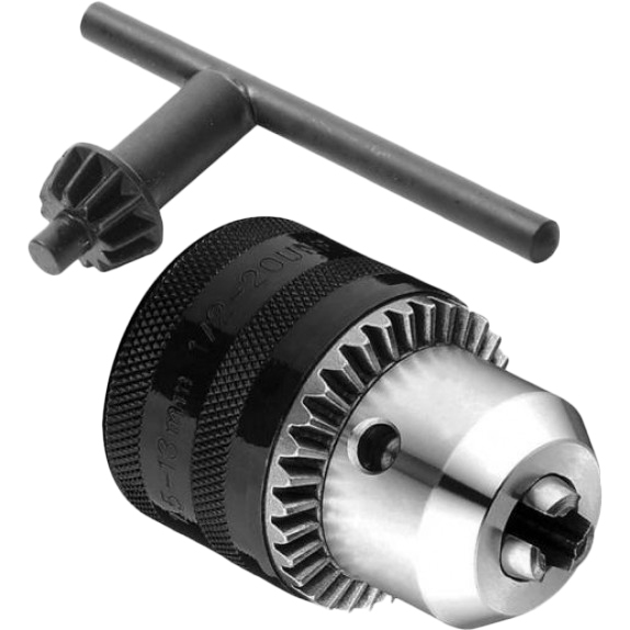

Патрон STURM с ключом 13 мм и адаптером SDS+ (IDHK1.5-13MM1/2-20UNF+SDS), IDHK1.5-13MM1/2-20UNF+SDS Патрон з ключем