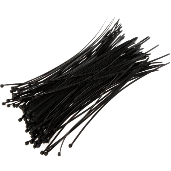 

Стяжки Sturm пластиковые 200 х 3.6 мм 100 шт (7012-02-200), 7012-02-200 Хомути 200 х 3,6 мм,