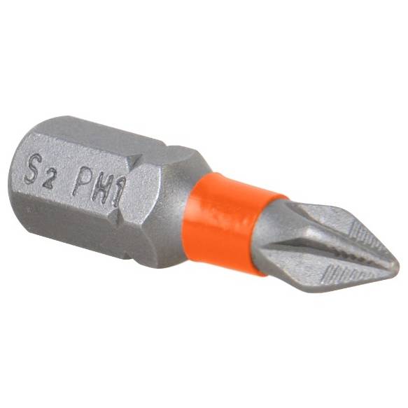 

Биты STURM S2 PH1x25 mm 2 шт (1271301), 1271301 Біти S2 PH1x25 mm, 2шт