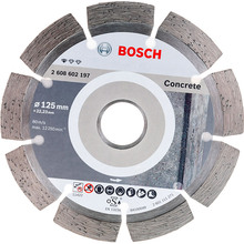 Диск алмазный BOSCH Standard for Concrete 125-22.23 (2.608.602.197)