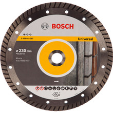 Диск алмазный BOSCH Standard for Universal Turbo 230-22.23 (2.608.602.397)