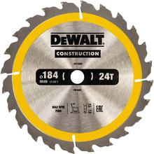 Диск пильний DEWALT CONSTRUCTION DT1939