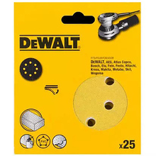 Шліфувальна шкірка DEWALT 25шт (DT3138XM)