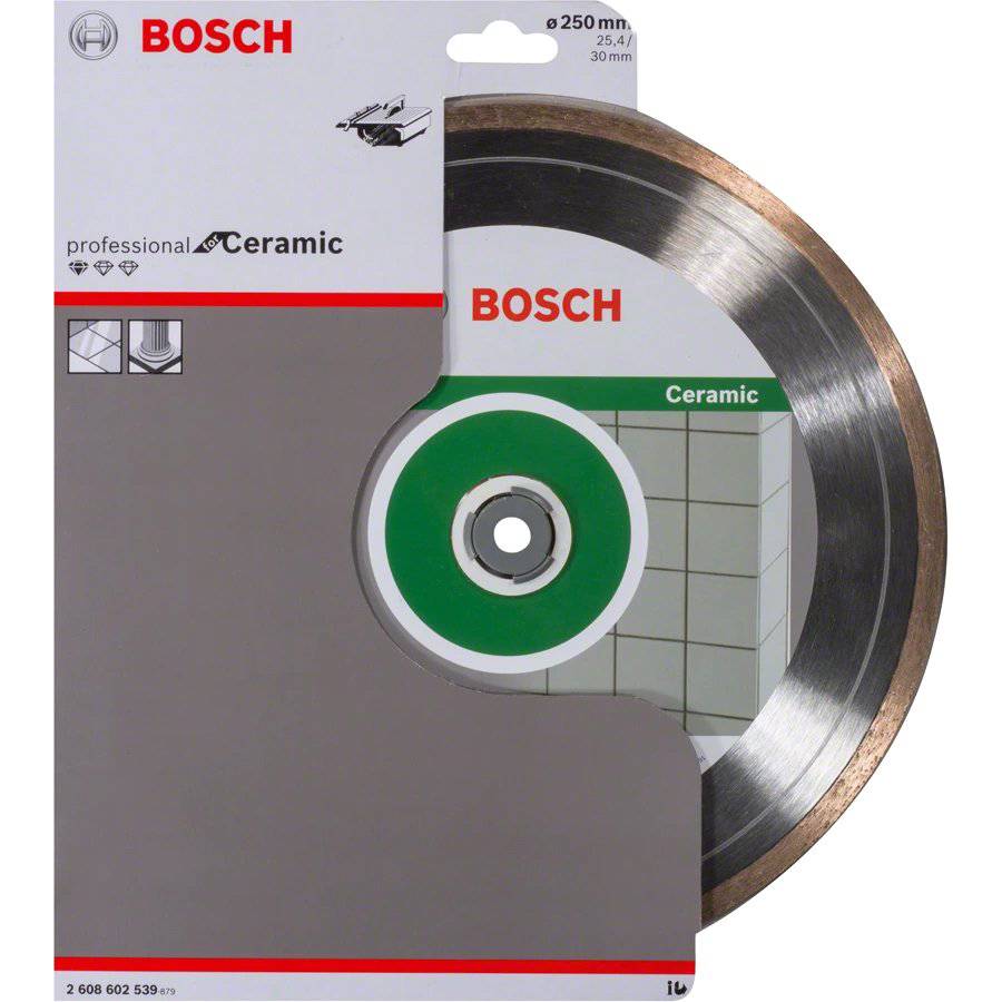 Диск алмазний BOSCH Standard for Ceramic 250 мм (2.608.602.539) Тип відрізний диск по кераміці/плитці