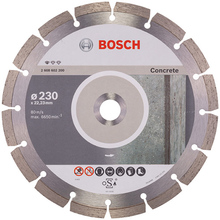Диск алмазний BOSCH Standard for Concrete 230-22.23 (2.608.602.200)