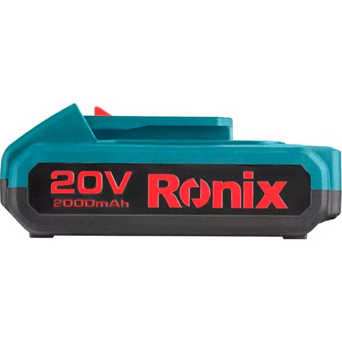 Акумулятор RONIX 2 Ah (8990) Додатково Напруга 20 В, ємність акумулятора 2 А·год