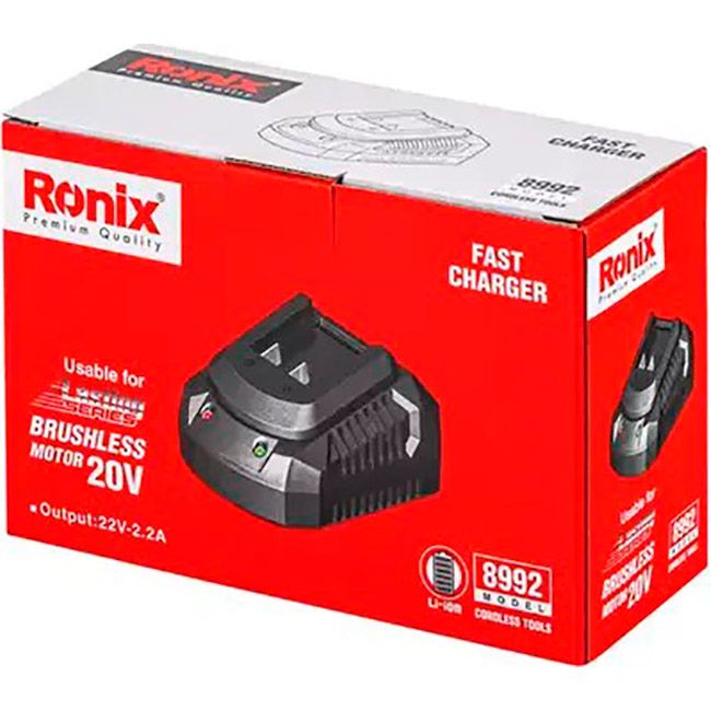 Фото 4 Зарядное устройство RONIX 20V 2.2A (8992)