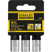 Набор торцевых головок STANLEY Maxi Drive 1/4" FMMT17092-0 3 шт Набор торцевых головок STANLEY Maxi Drive 1/4" FMMT17092-0 3 шт