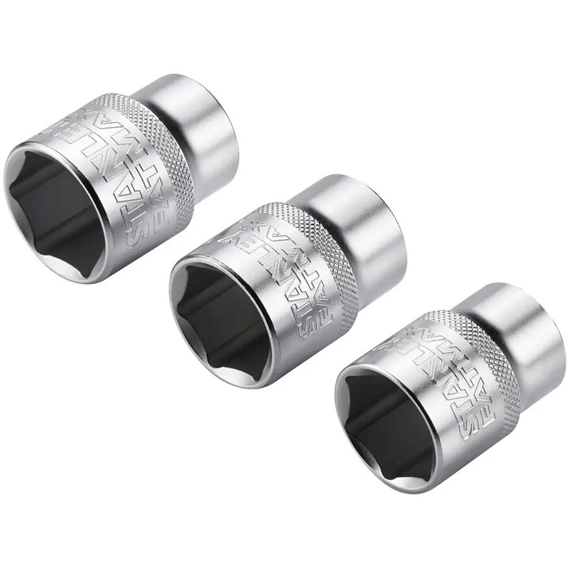 Набор торцевых головок STANLEY Maxi Drive 1/2" FMMT17095-0 3 шт Количество предметов в наборе 3