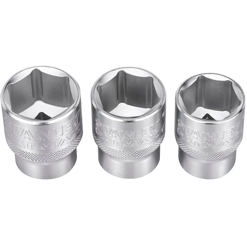 Набор торцевых головок STANLEY Maxi Drive 1/2" FMMT17095-0 3 шт Размерность торцевых головок 1/2