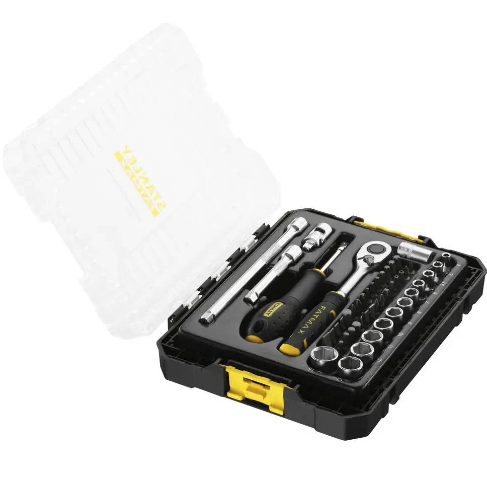 Набор головок торцевых STANLEY FATMAX Maxi Drive 1/4" 48пр. (FMMT98101-0)