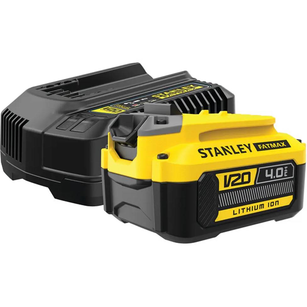 Зарядний пристрій STANLEY SFMCB14M1+1 акумулятор Тип акумулятор + зарядний пристрій