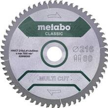 Пиляльний диск METABO Multi Cut Classic 216 х 30 мм (628066000)