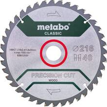 Пиляльний диск METABO Precision Cut Wood Classic 216х30мм (628652000)