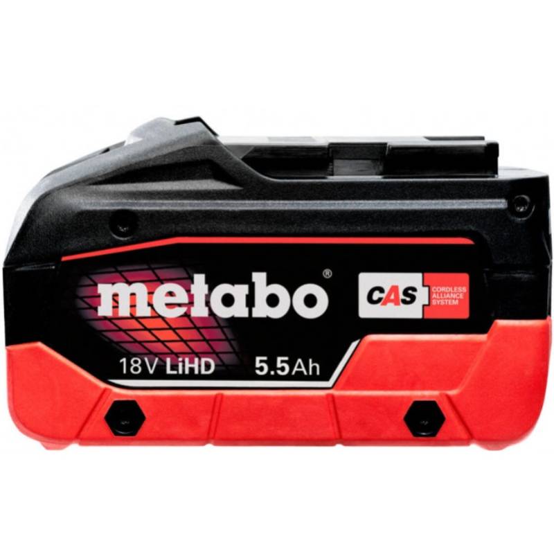 Акумуляторна батарея METABO LIHD 18В 5.5А·рік Black\Red (625368000) Тип акумулятор