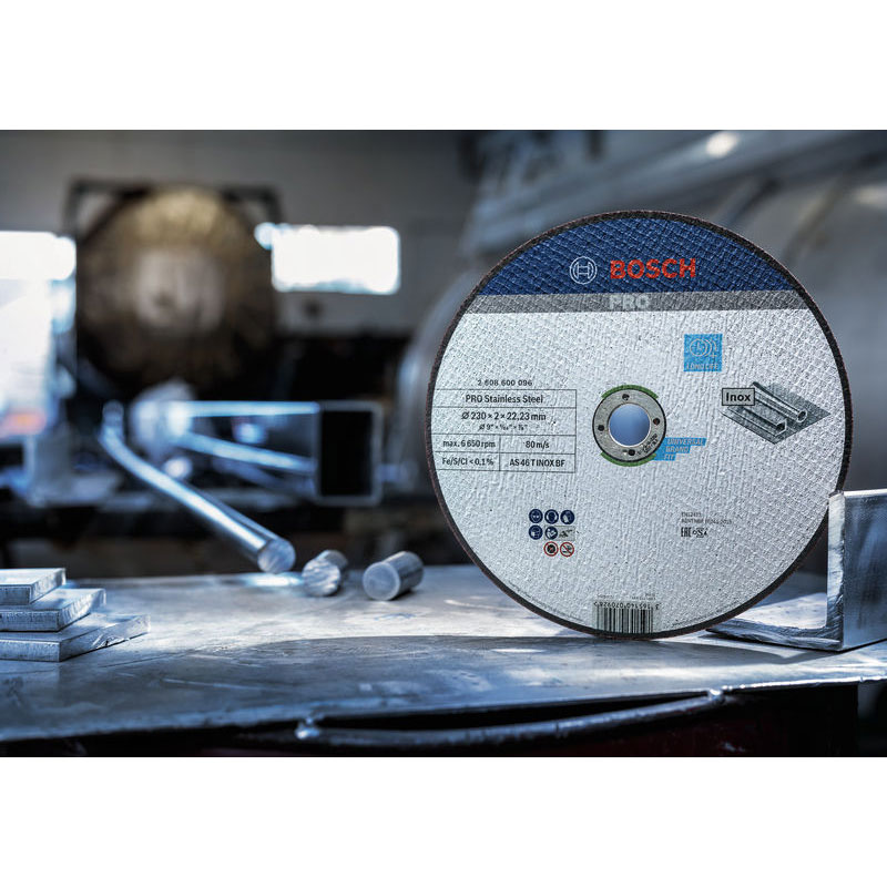 Диск отрезной Bosch Expert For Inox 230мм (2.608.600.096) Диаметр диска 230
