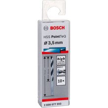 Набор сверл по металлу BOSCH HSS-PointTeQ 3.5х39х70мм 10шт (2.608.577.203)