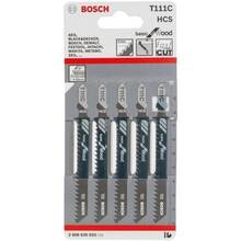 Полотно пильное BOSCH T111С 5шт (2.608.630.033)