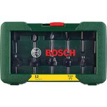 Набір фрез BOSCH Expert for Wood 8мм, 12шт (2.607.019.466)