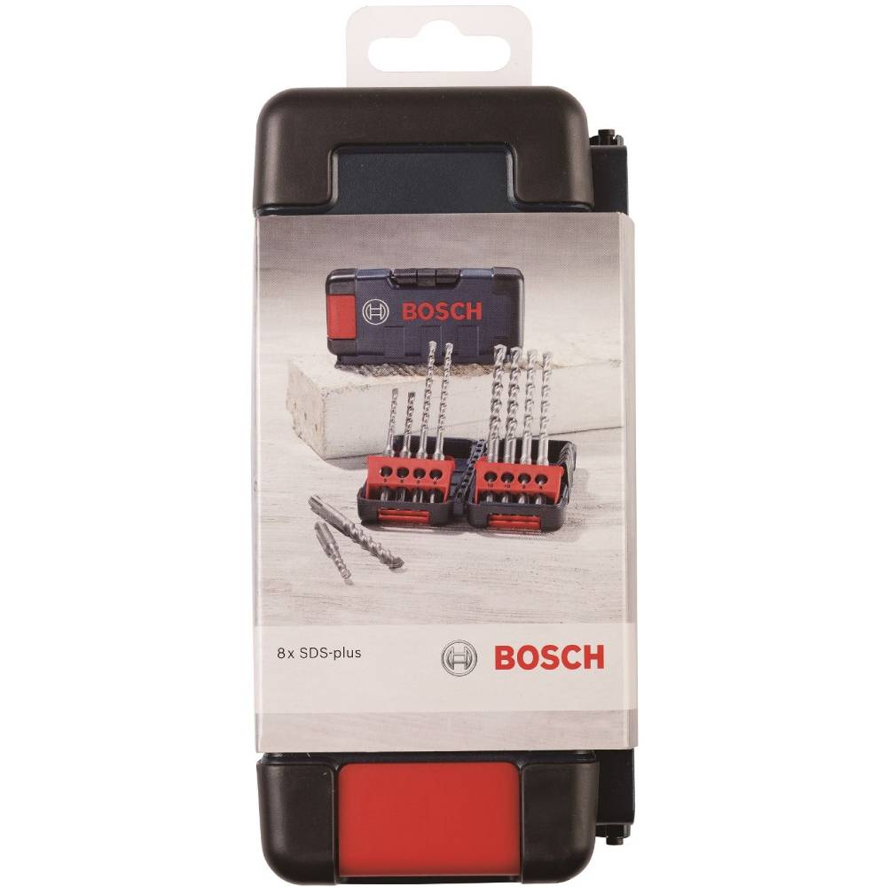 Набір свердел Bosch SDS-Plus-3 5-10мм 8шт (2.607.019.903) Тип набір свердел