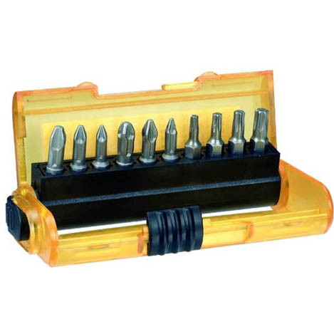 

Набор бит DEWALT Extra Grip Pz/Ph/T, 11 пр. (DT7916), Набор бит Extra Grip Pz/Ph/T, держатель, 11 предм.